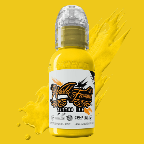 Tinta mundialmente famosa, amarelo néon, 28g